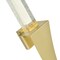 Cwi Lighting Catania Integrated LED Satin Gold Wall Light 1502W7-1-602 - alternate 5